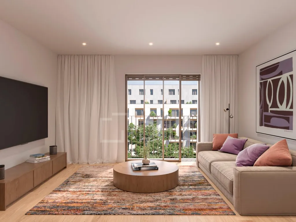 Soggiorno - T3 Apartment with Parking in Porto