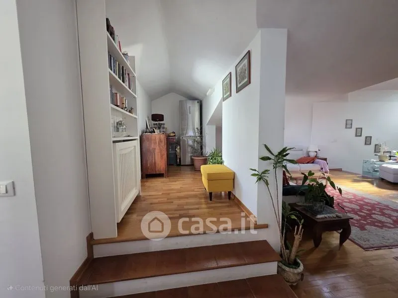 Séjour - Attico with Large Balcony in Trieste