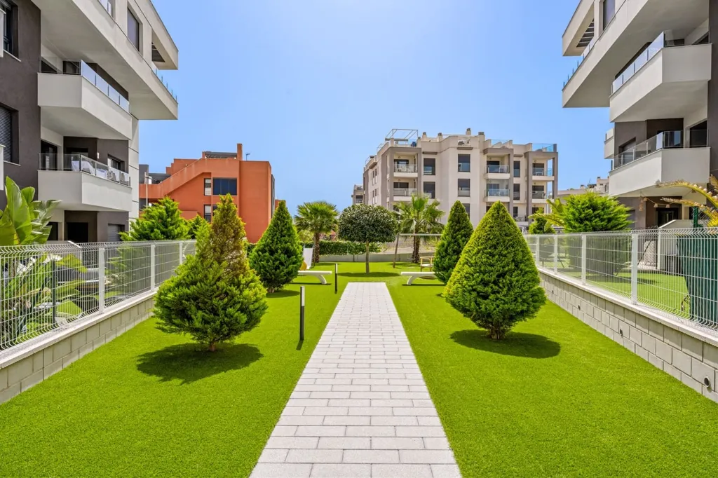 Jardin - Penthouse with Terrace in Villamartin, Alicante