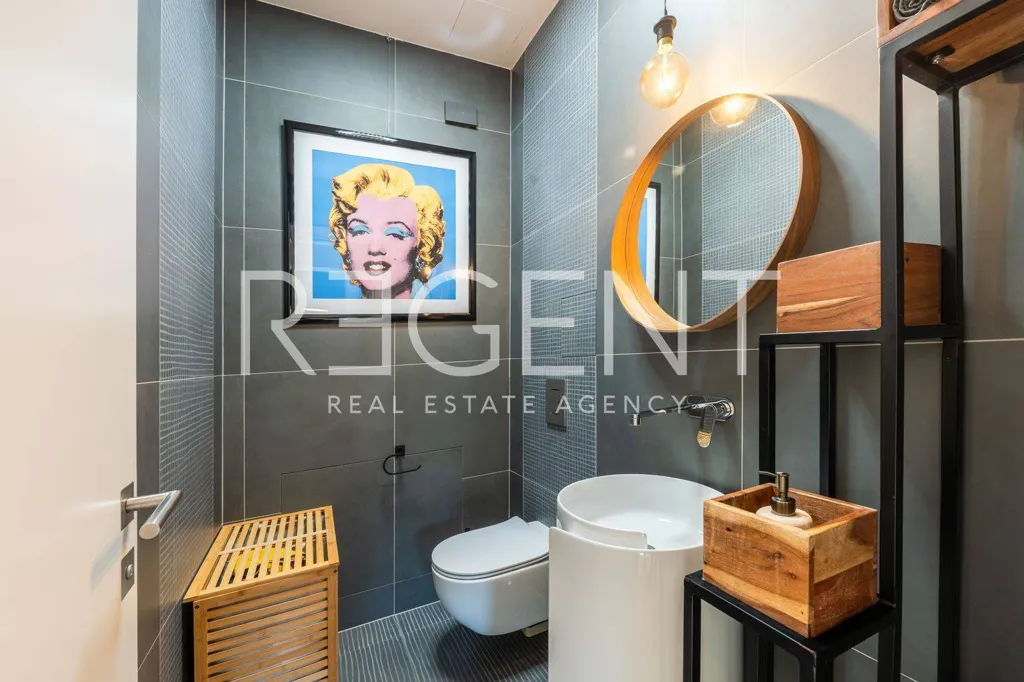 Salles de bain - Luxury Penthouse with Panoramic Terrace in Zagreb