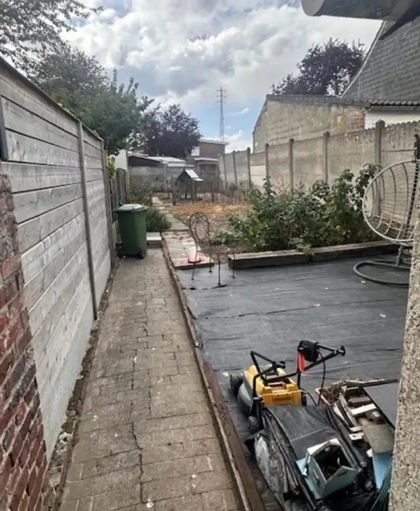 Jardin - Garage avec Jardin dans la Vissenakenstraat à Tienen