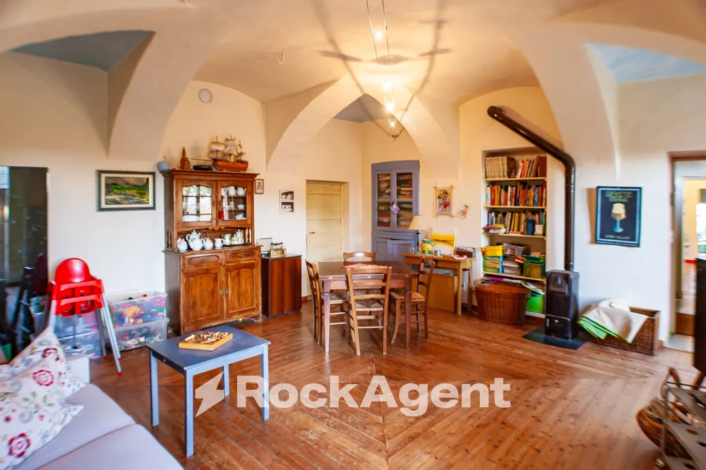 Séjour - Restored Villa with Panoramic View in Lequio Tanaro