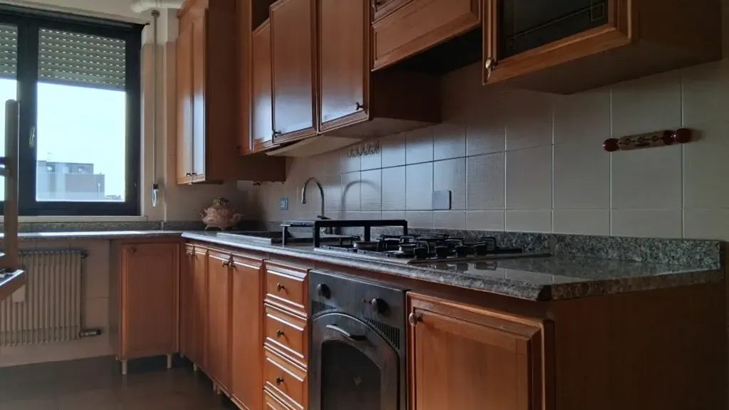 Köök - Apartment with Terrace in Vicenza