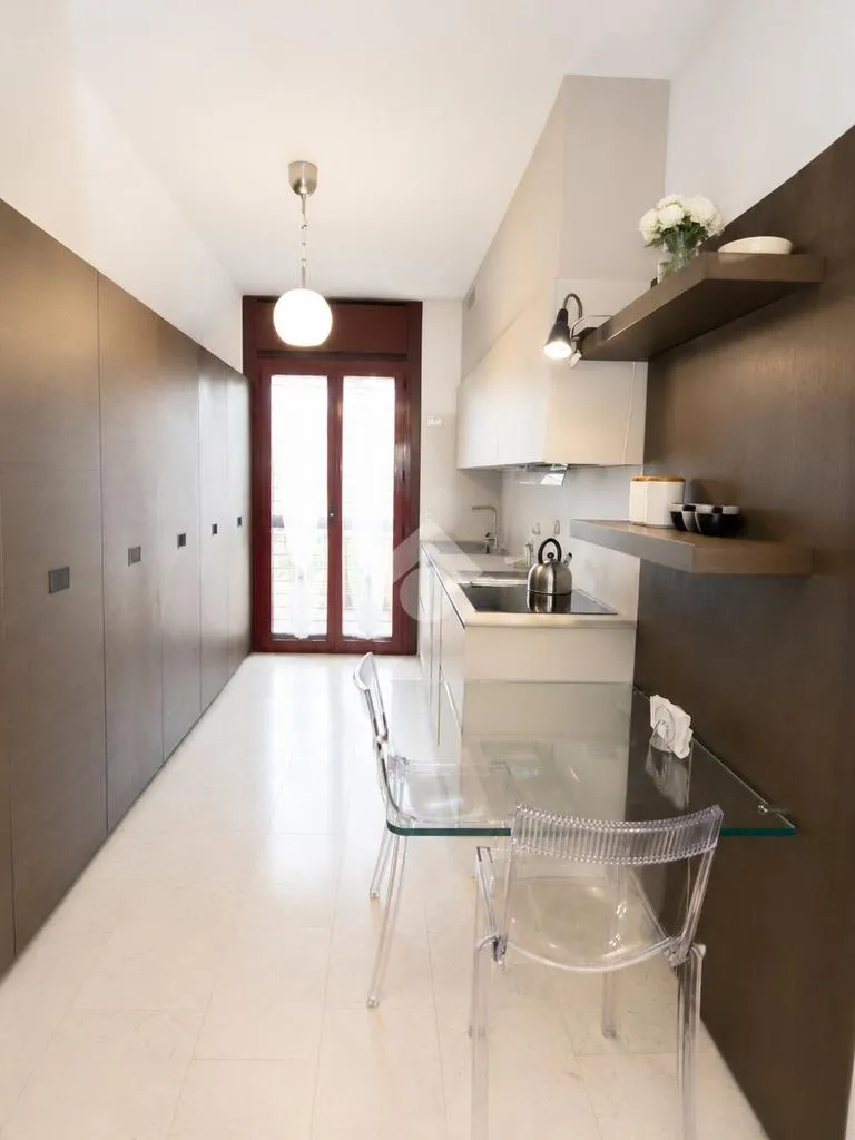 Cucina - Luxury Penthouse with Private Elevator in Basiglio