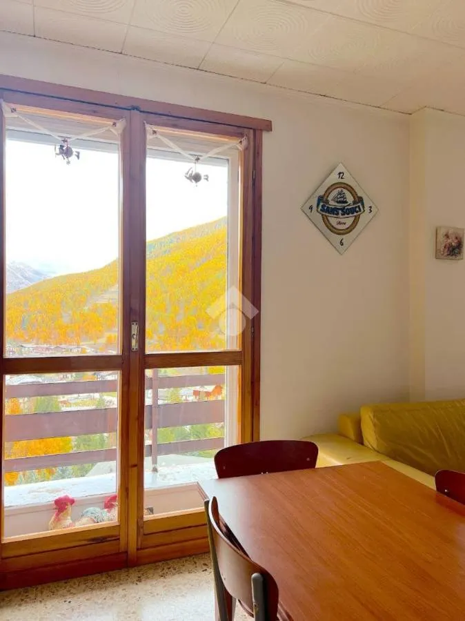 Sala da pranzo - Penthouse with Panoramic View in Pragelato