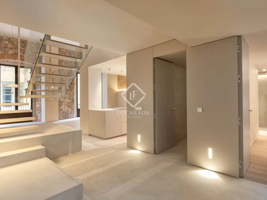 Séjour - Penthouse in Renovated Palace, Girona