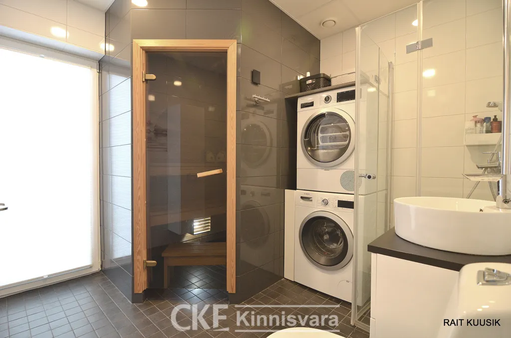 Buanderie - Four-Bedroom House with Terrace in Tõrvandi