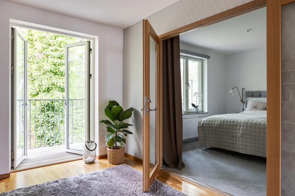 Bedrooms - Gable House with Garden in Ljunghusen