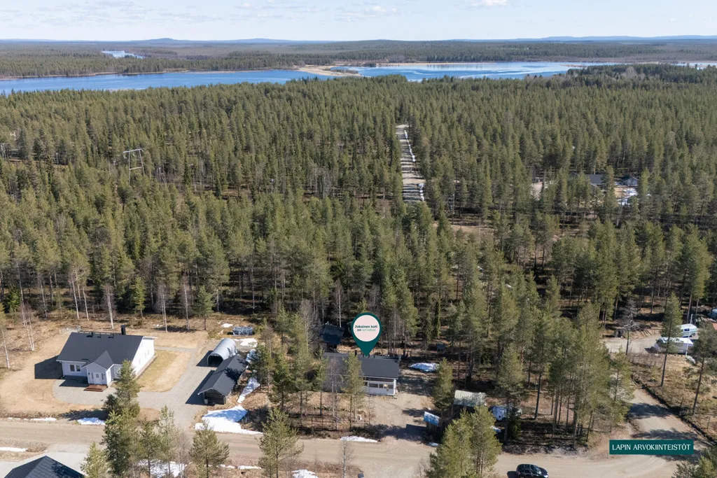 Õhuvaade - Compact Cottage with Sauna in Sodankylä