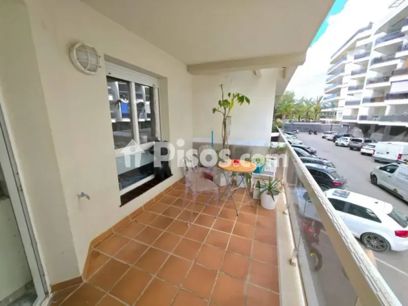 Balcony - Apartment with Pool in Marina Botafoch, Ibiza