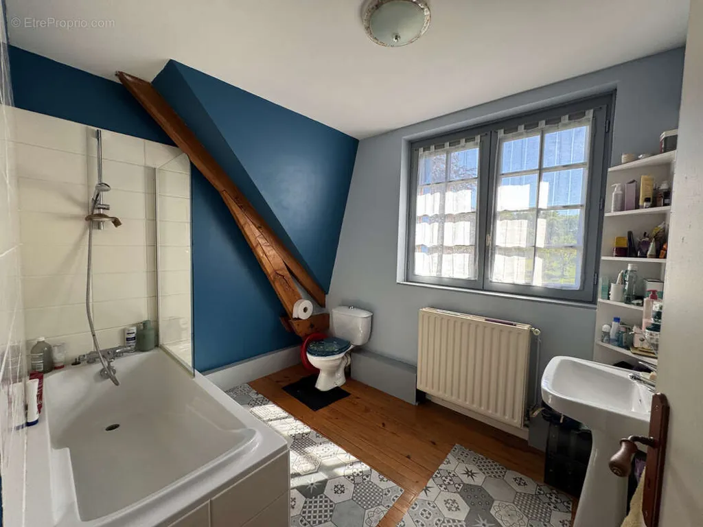 Salles de bain - Maison avec Jardin et Sous-Sol à Ussel