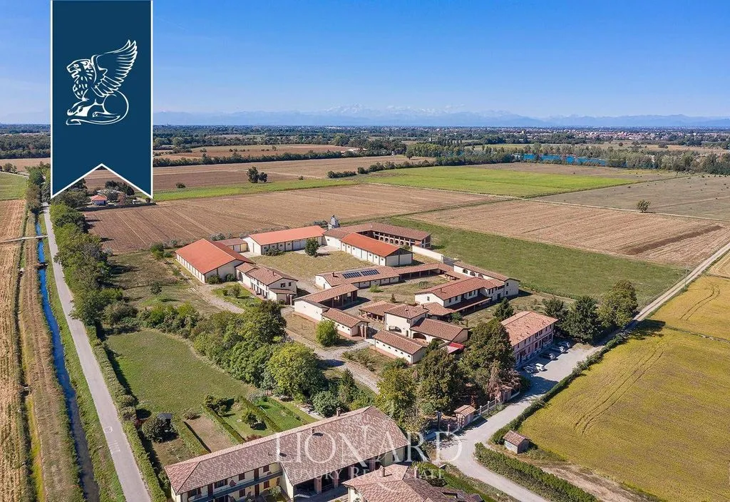 Vue aérienne - Luxury Villa with Organic Farm in Cusago