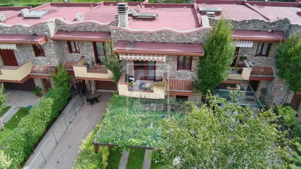 Vue aérienne - Terraced Villa with Garden in Gavardo