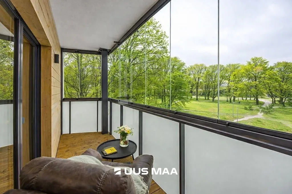 Balcon - New Building Apartment with Park View in Pirita