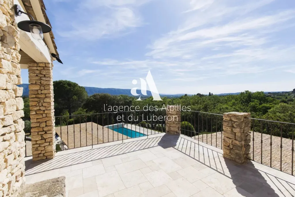Terrazza - Dry-Stone House with Pool in Gordes