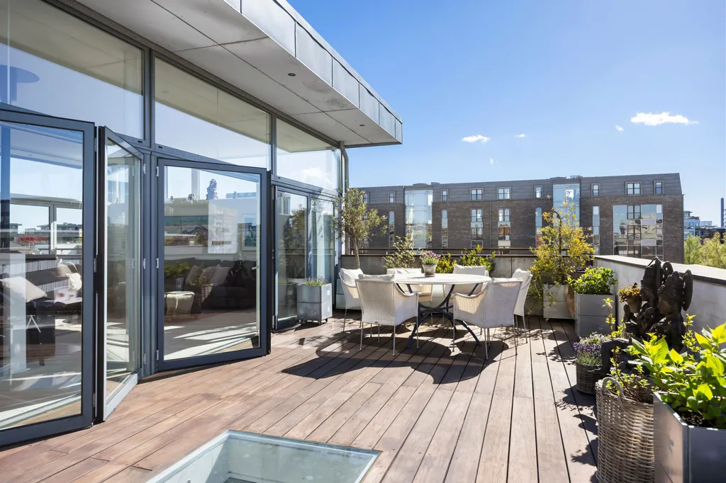 Terrasse - Penthouse Duplex with Panoramic View in Copenhagen