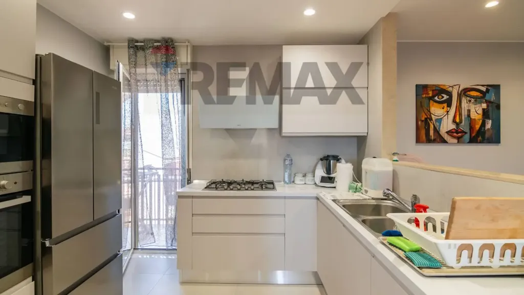 Cuisine - Rusticated Apartment with Terrace in Misterbianco