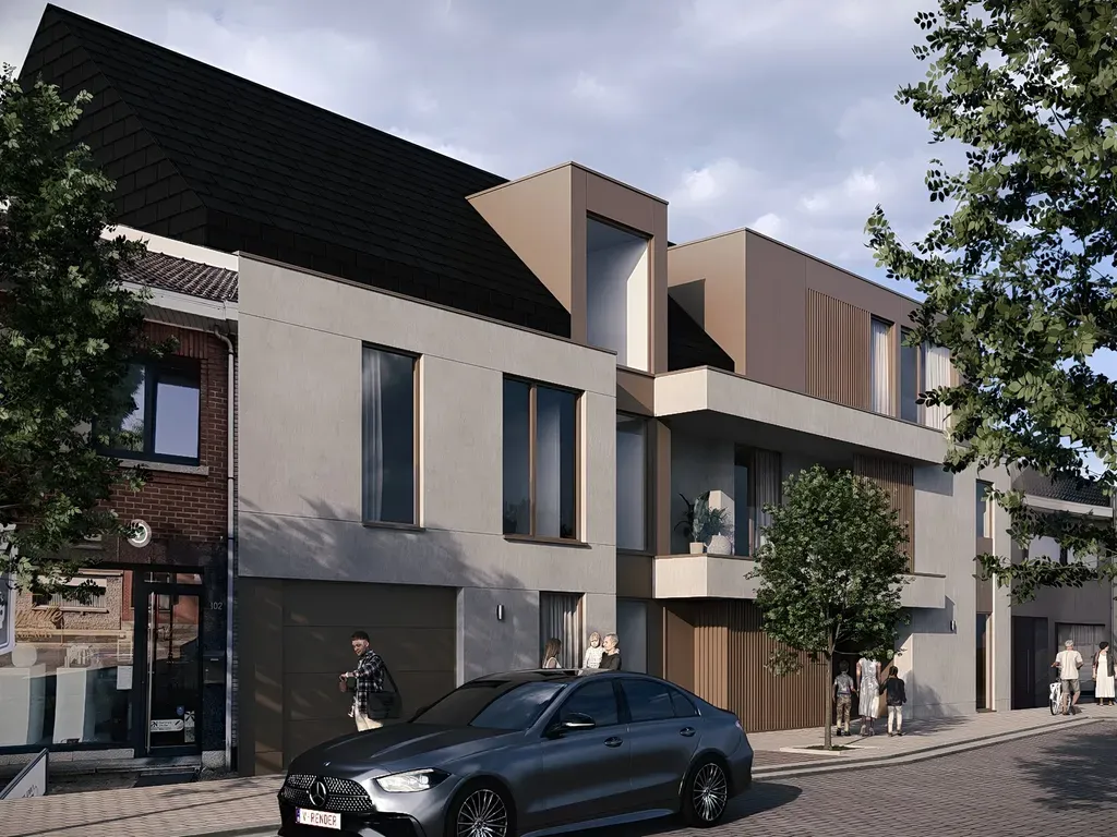 Appartement avec terrasse et jardin à Bornem