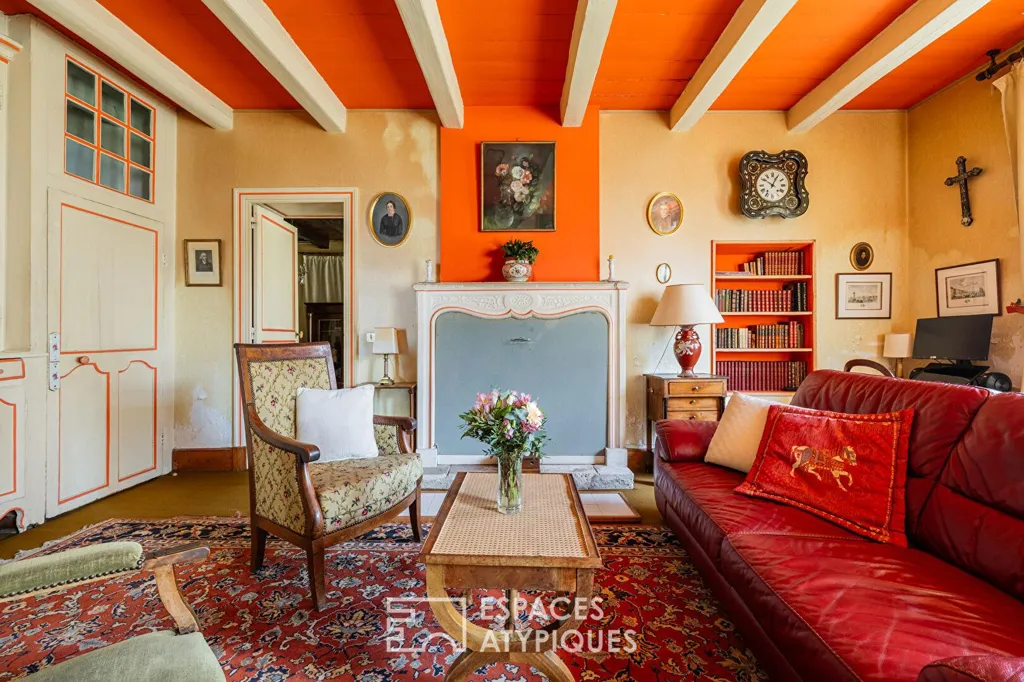 Séjour - Maison historique avec parc à Saint-Pierre-d’Oléron