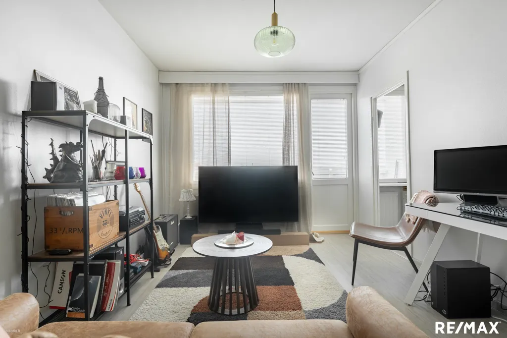 Séjour - Compact Apartment with City Views in Turku Centre