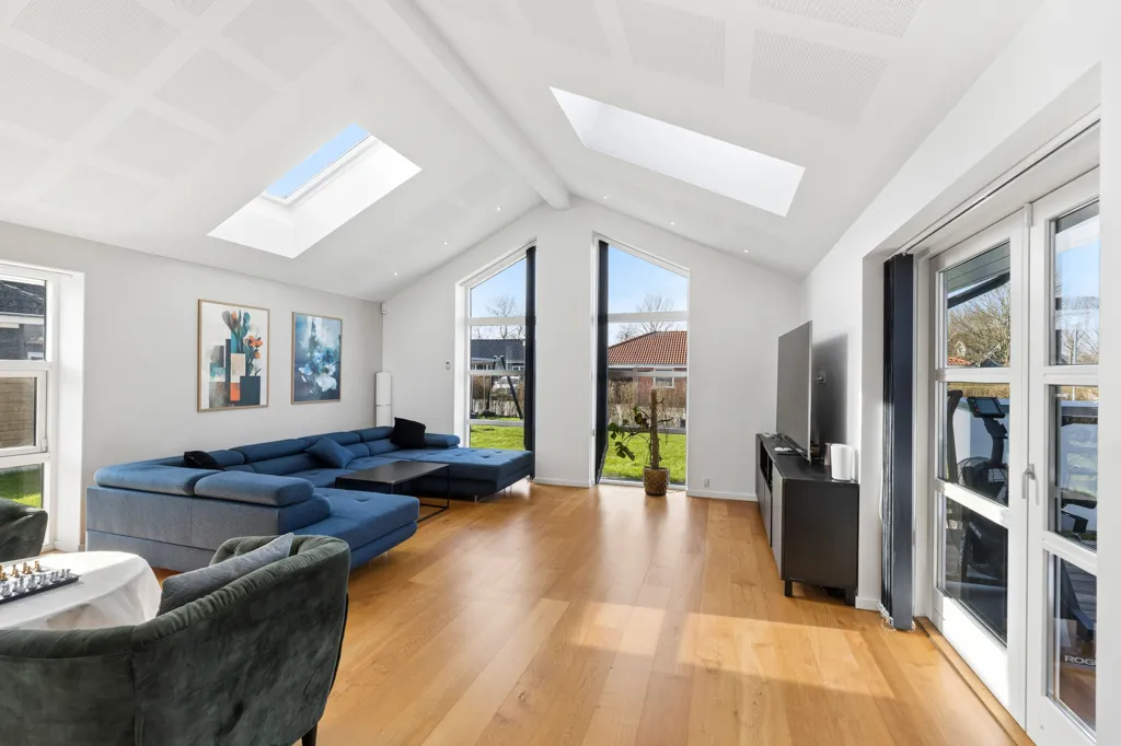 Séjour - Architect-designed Villa with Garden in Køge