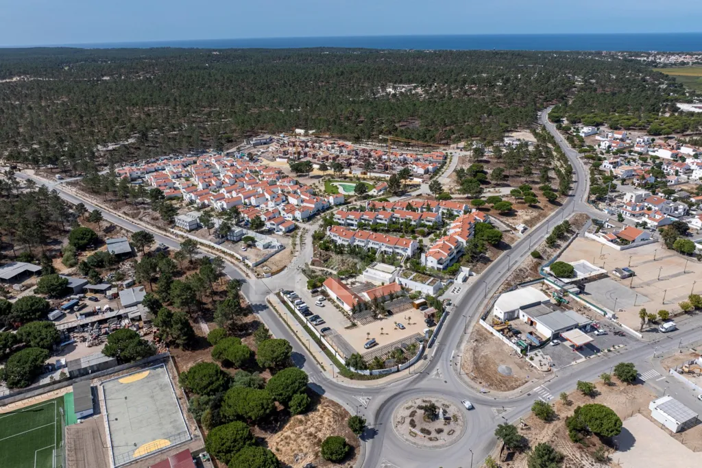Aerial - Plot with Potential for Villa in La Reserve, Carvalhal