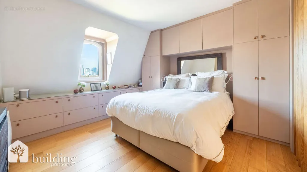 Chambres - Appartement Traversant avec Vue Tour Eiffel à Paris 16ème