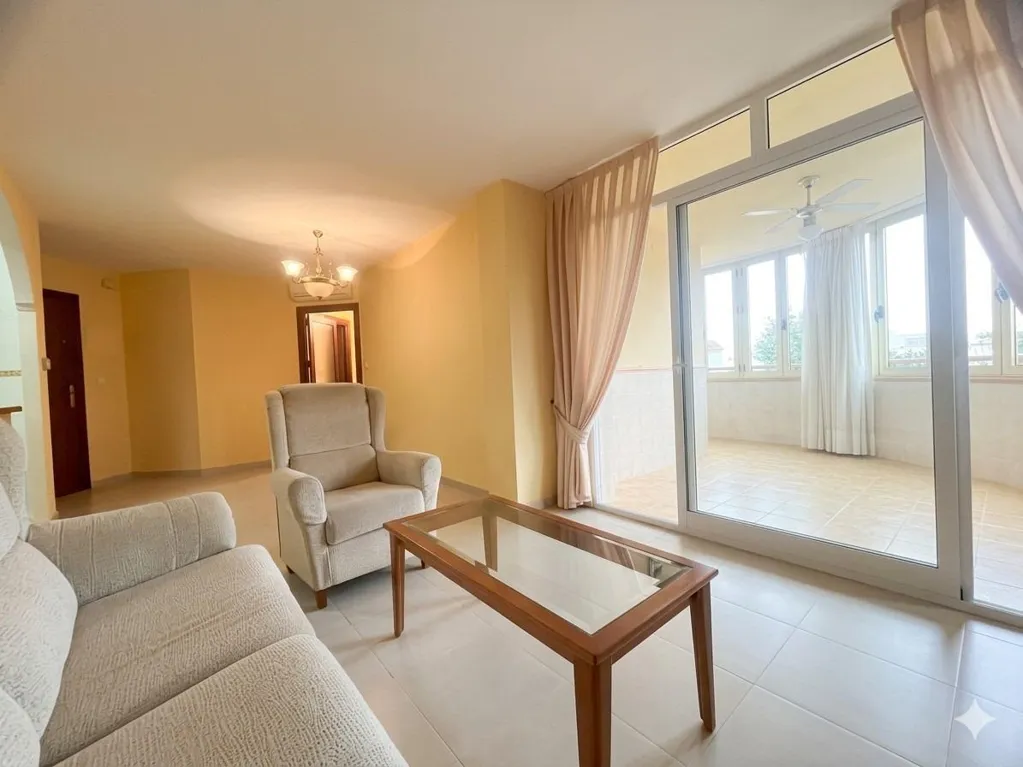Séjour - Flat with Terrace in La Carihuela, Torremolinos