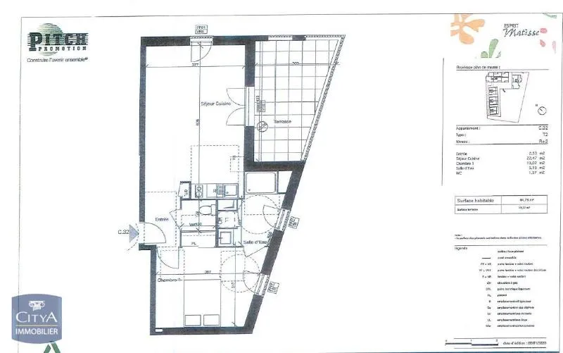 Plaan - Modern Flat with Parking in Fenouillet