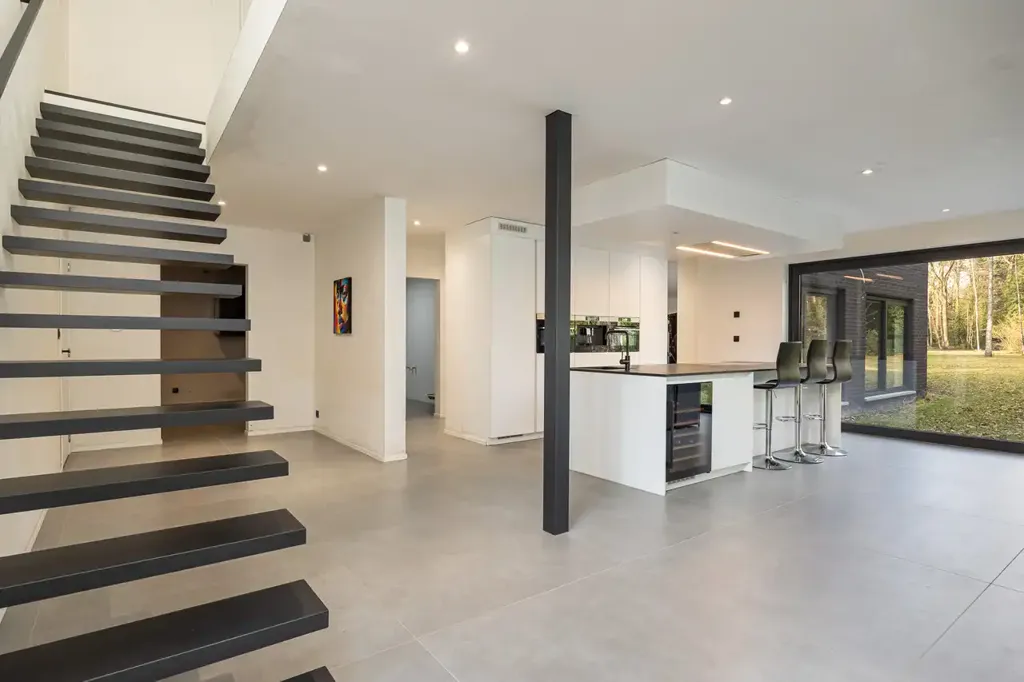 Cuisine - Villa Moderne à Personnaliser avec Vue sur Jardin à Proximité de la Nature