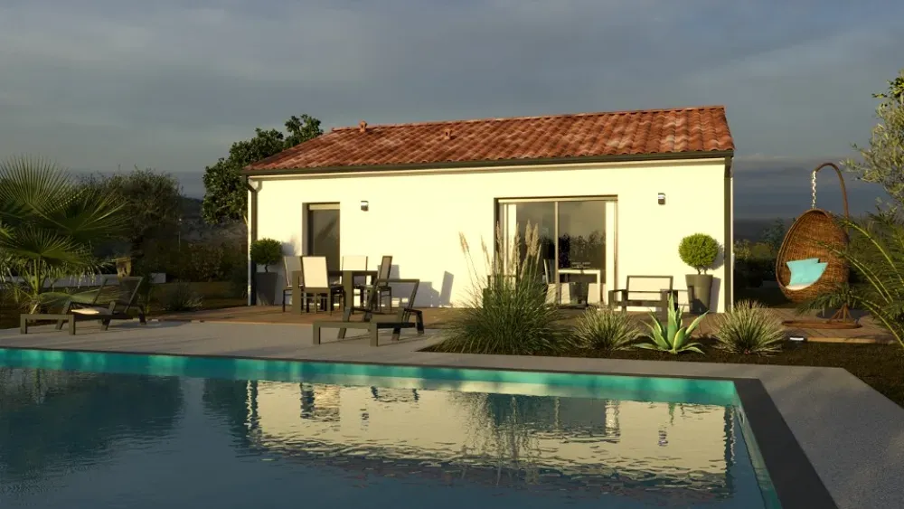 Planned 3-Bedroom House with Garden in Revel