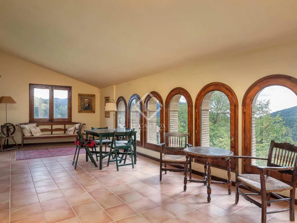 Soggiorno - Country House with Pool in Alta Garrotxa