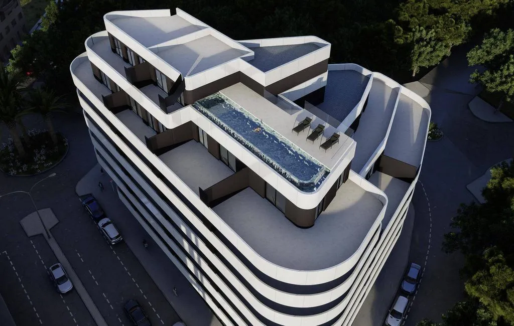 Vue aérienne - Luxury Penthouse with Sea View in Calpe