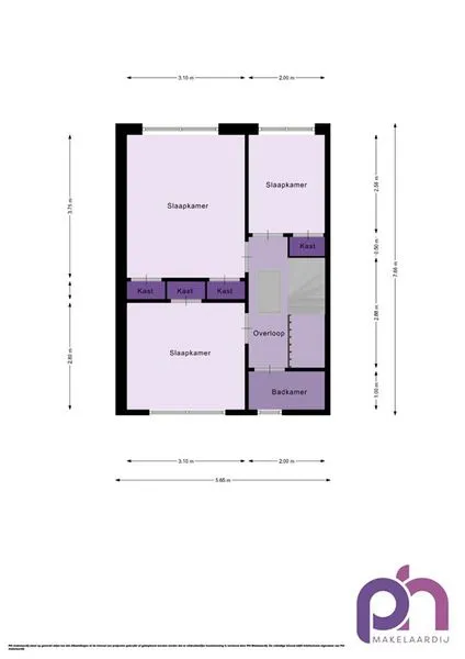 Plan - Corner House with Garden in Puttershoek