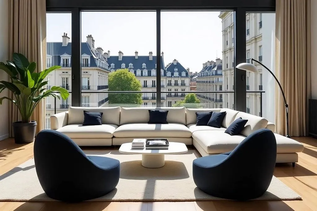 Elutuba - Duplex with Rooftop and Tour Eiffel View in Puteaux