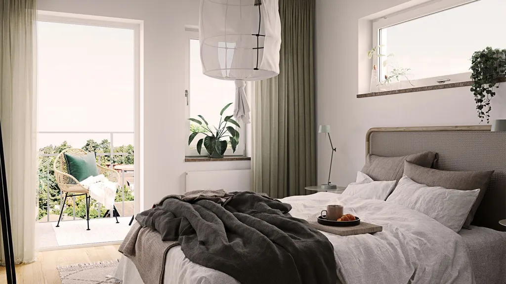 Magamistoad - Efficient Flat with Balcony in Stockholm