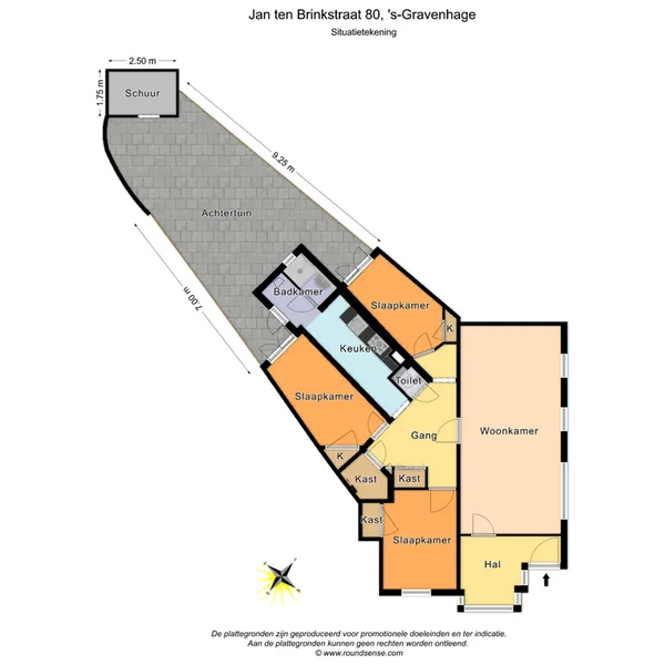 Plaan - Spacious Ground Floor Flat near Rijswijk