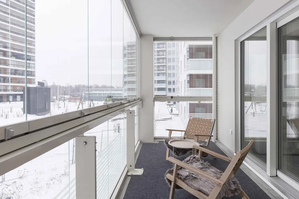 Rõdu - New Construction Flat with Sauna in Finland
