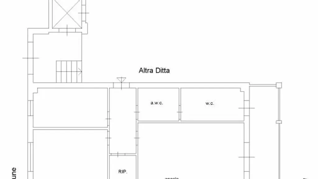 Plan - Ground Floor Apartment with Balcony in Messina