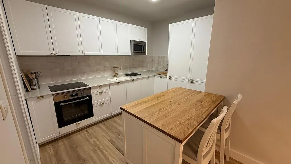 Köök - Amueblé Flat with Balcony in Valencia