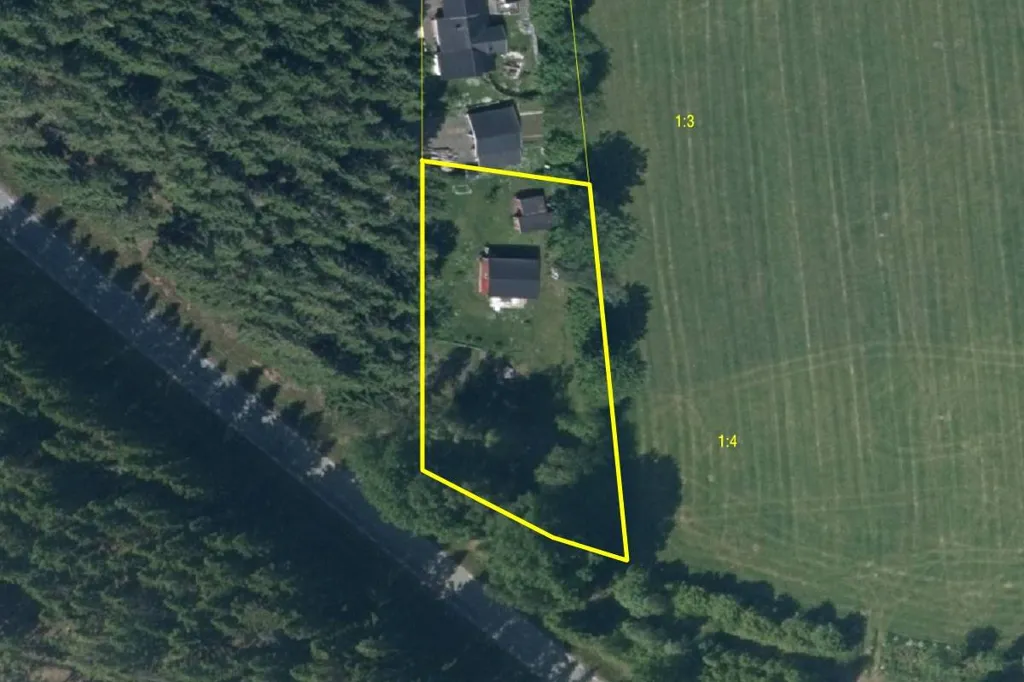 Aerial - Cottage with Private Boat Dock in Olarp