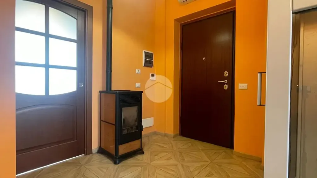 Hallway - Retrofitted Villa with Balconies in Asti