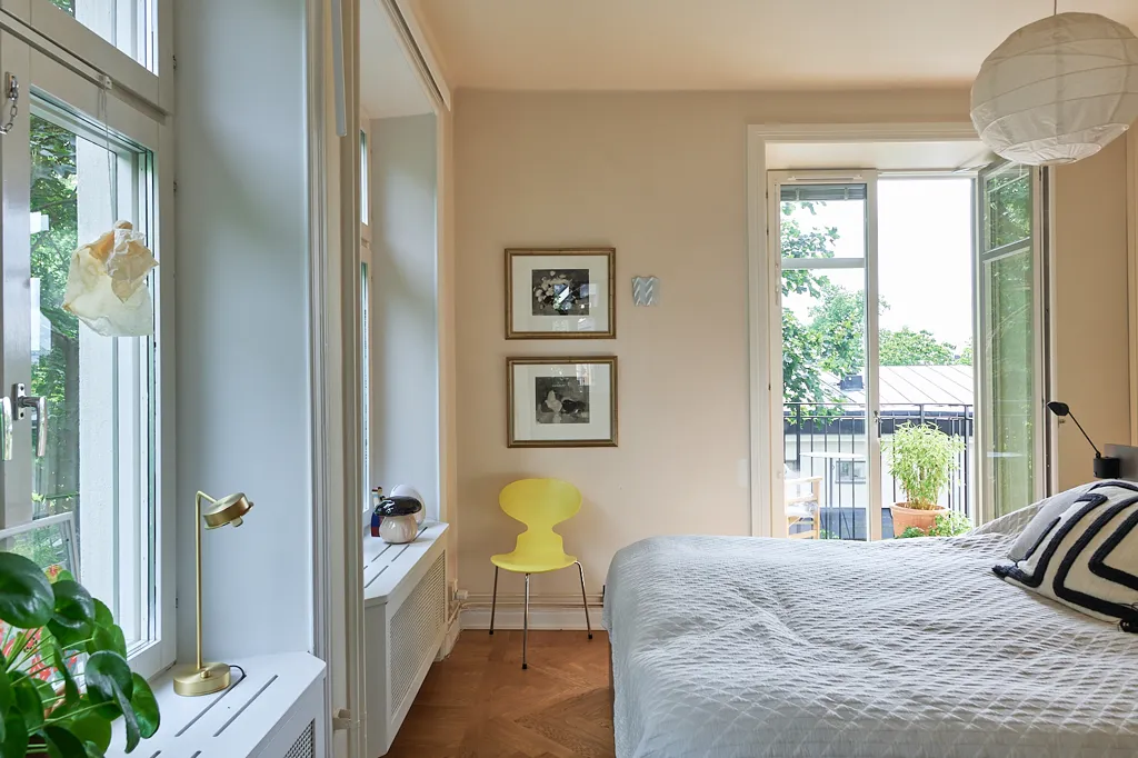 Chambres - 3-Bedroom Apartment with Park View in Södermalm