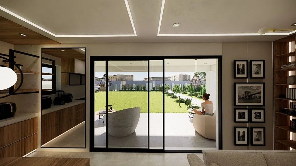 Contemporary House with Pool on D'Ullastrell