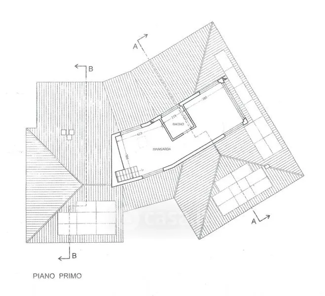 Planimetria - Villa with Pool in Lucca