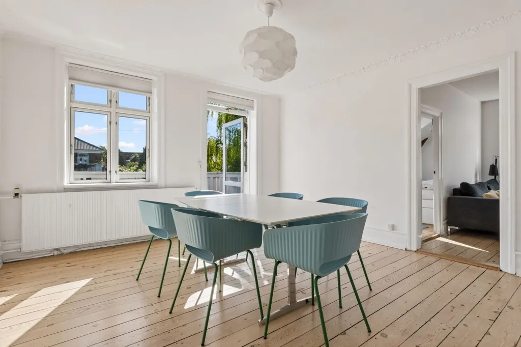 Salle à manger - Bright Apartment with Balcony in Frederiksberg