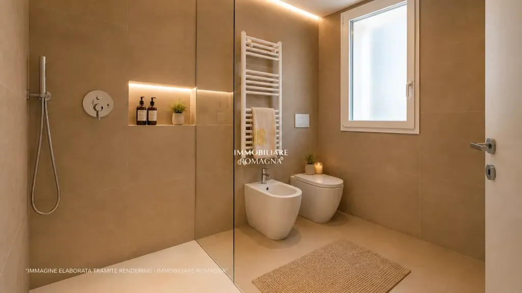 Bagni - Modernised Apartment with Balcony in Cesena