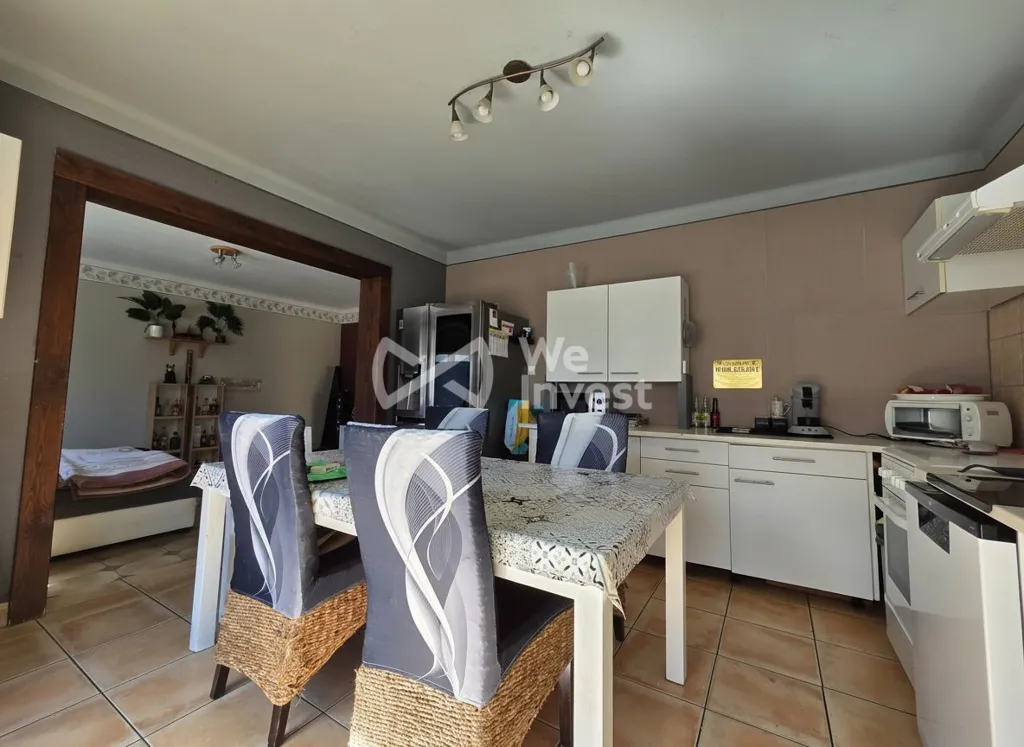 Söögituba - Spacious House with Courtyard in Saint-Laurent-sur-Othain