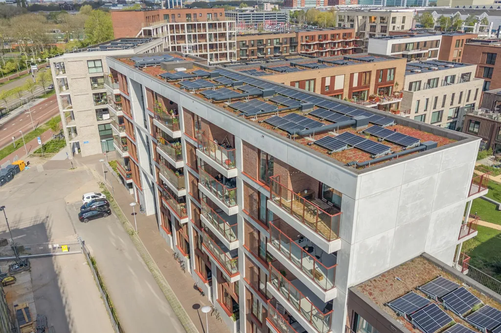 Vue aérienne - Appartement 3 pièces à Utrecht