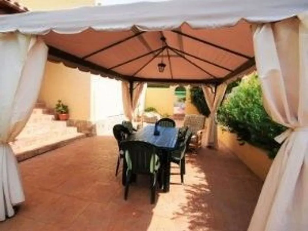 Terrass - Chalet with Sea View and Pool in Cap Martí